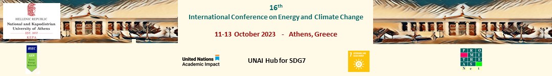 16ο Διεθνές Επιστημονικό Συνέδριο για την Ενέργεια και την Κλιματική Αλλαγή