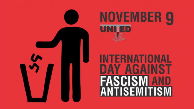 Παγκόσμια ημέρα κατά του Φασισμού και του Αντισημιτισμού