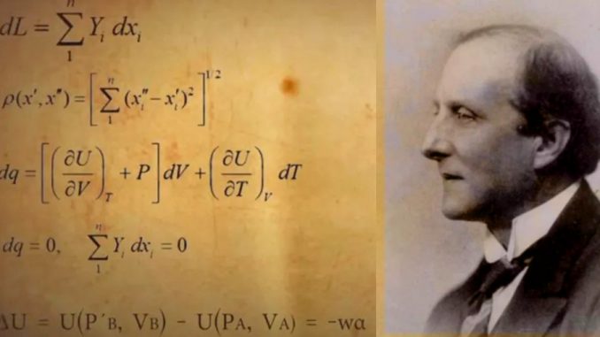 Κωνσταντίνος Καραθεοδωρή - Έλληνας Μαθηματικός παγκοσμίου αναγνωρίσεως.