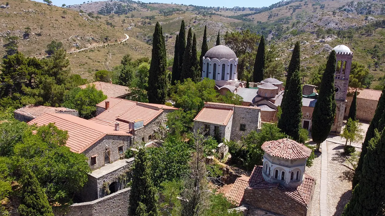 Μονή Δαφνίου Μονή Όσιου Λουκά και Νέα Μονή Χίου