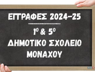 Εγγραφές Α´ τάξης Δημοτικού για το σχολικό έτος 2024-25