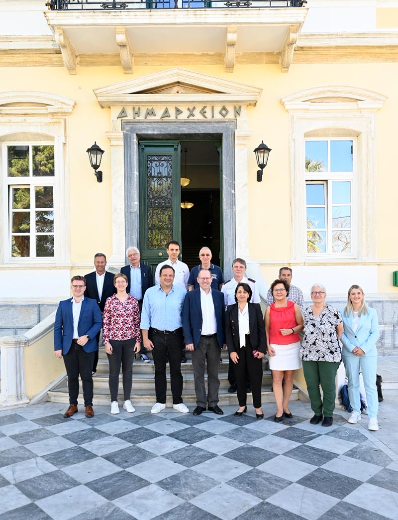 Επίσκεψη αντιπροσωπείας του Δήμου Sindelfingen στη Σάμο με την υποστήριξη της ΕΓΣ