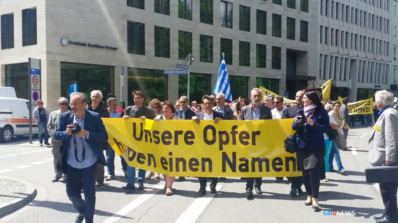 Μόναχο: Πορεία διαμαρτυρίας για την αναγνώριση της γενοκτονίας των Ποντίων