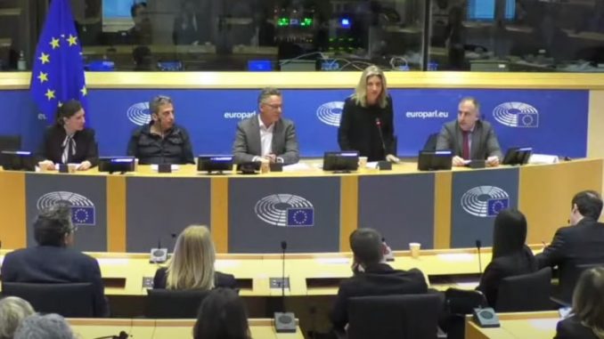 Μαρία Καρυστιανού στο Ευρωκοινοβούλιο: «Είμαστε η φωνή των νεκρών παιδιών μας»