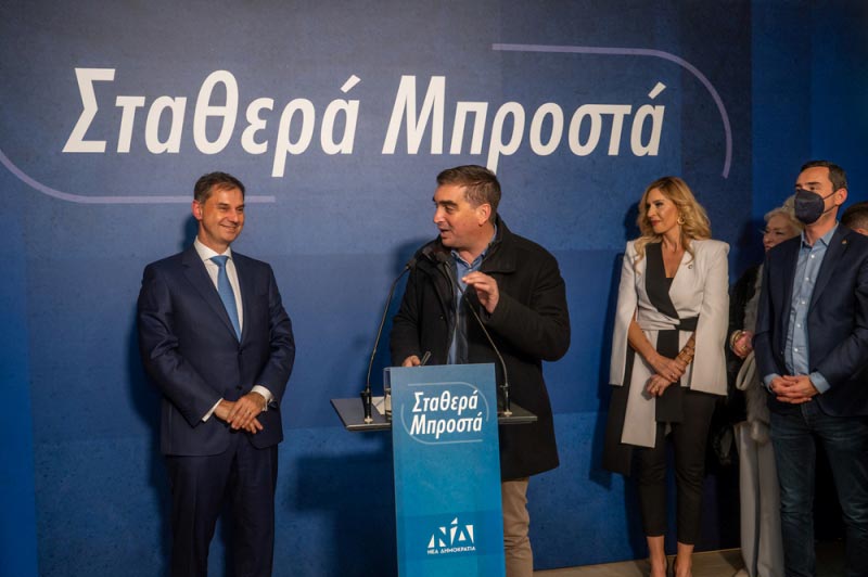 Χάρης Θεοχάρης: «Η χώρα χρειάζεται καθαρή λύση. Αυτοδύναμη ΝΔ, αυτοδύναμη Ελλάδα»